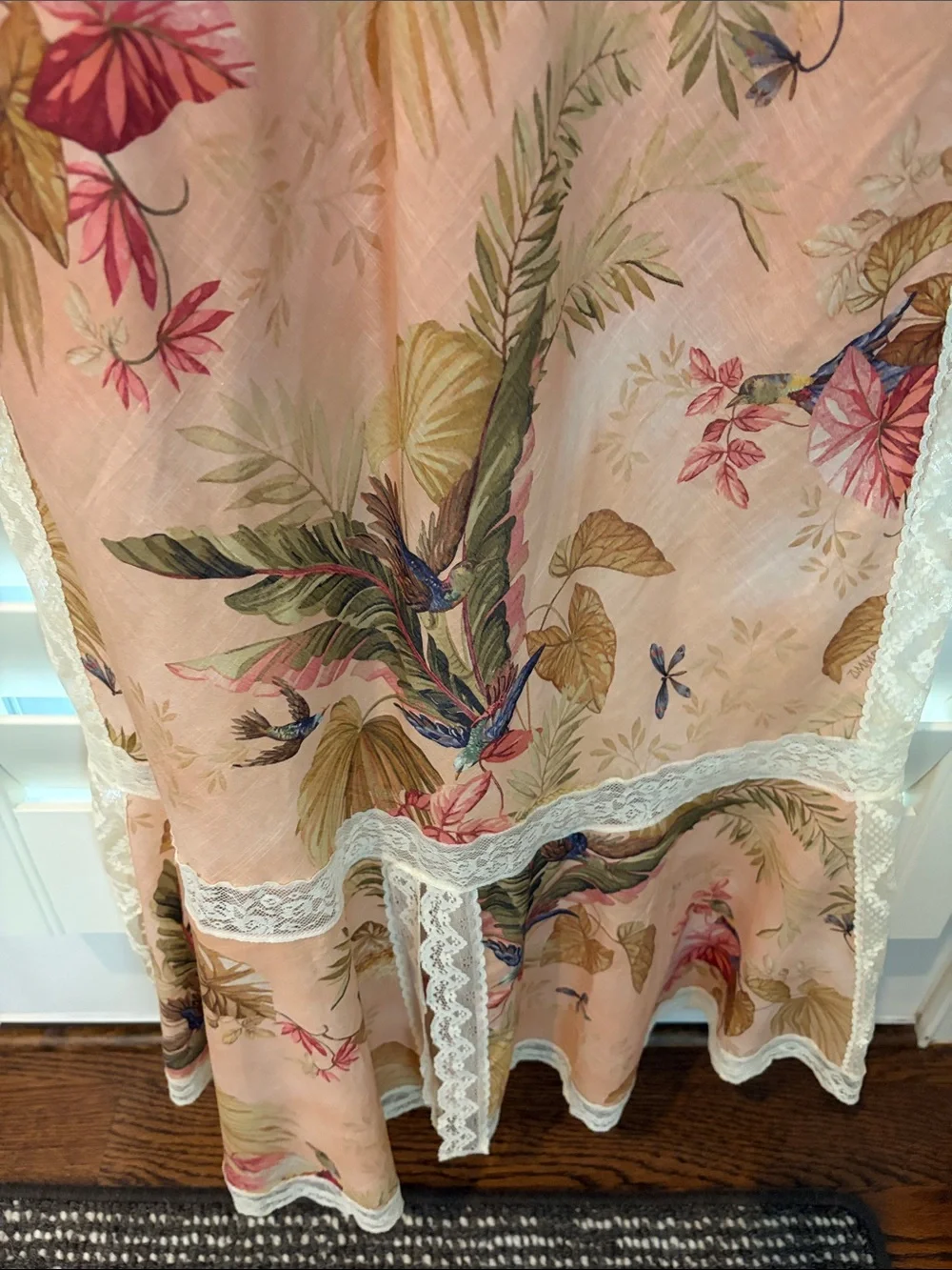 Zimmermann Lace Trim Pink Peach Slip - Picture 5 of 9